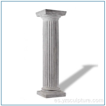 Columnas romanas simples de la fibra de vidrio del diseño para la venta